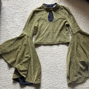 Gracia crop gold 🛑sold🛑